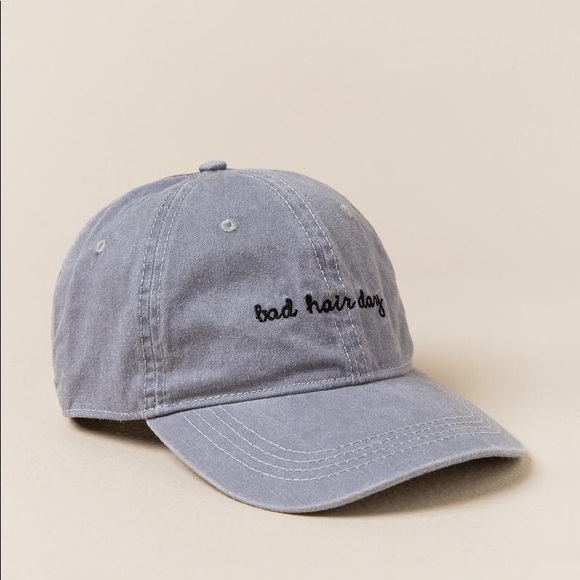 Grey Bad Hair Day Hat 🔥Host Pick🔥 - Picture 3 of 5